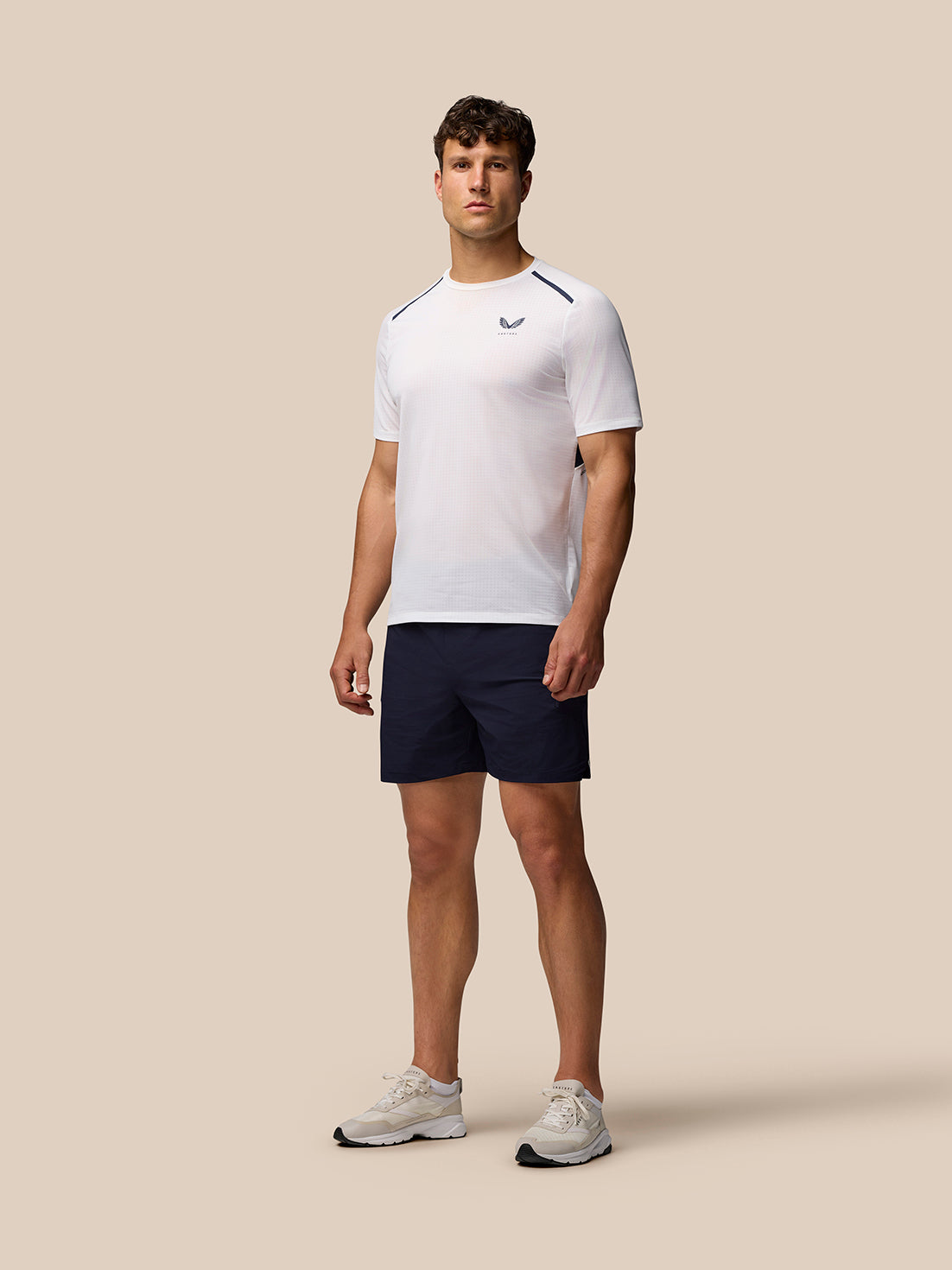 Apex Ademende Aeromesh Short - Mannen - Marineblauw