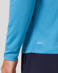 Adapt Kwartrits Top Lange Mouwen - Mannen - Blauw