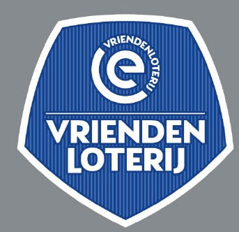 Eredivisie badge 26/27 blue shield with white border and VriendenLoterij logo