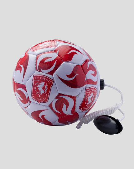 Techniek Bal aan touw Flame, rood/wit