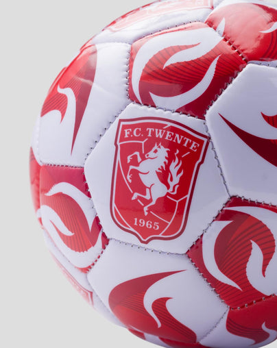 Techniek Bal aan touw Flame, rood/wit