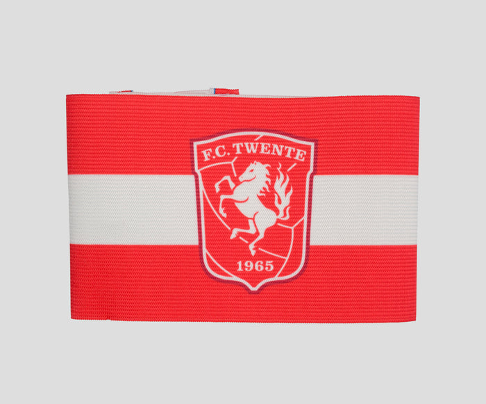 Junior captain armband in red fabric with FC Twente crest