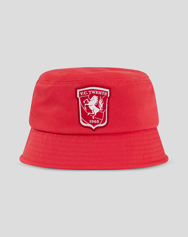 Red FC Twente bucket hat with the club crest patch.