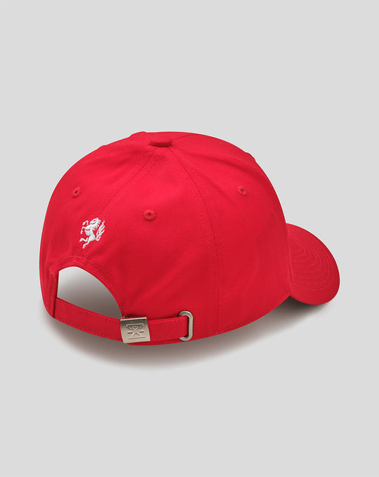Red FC Twente crest cap shown from back with adjustable strap and crest on the side