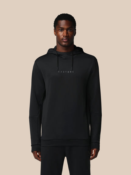 Heren Flex Lange Mouwen Hoodie - Zwart