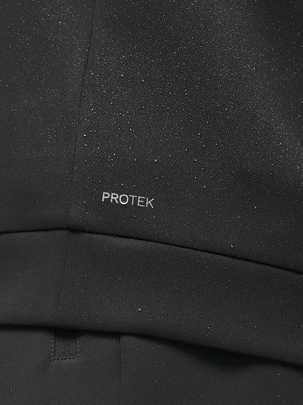 Heren Flex Lange Mouwen Kwartrits Sweatshirt - Gunmetal