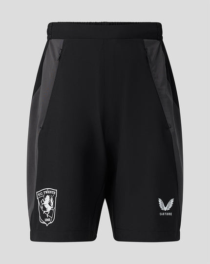 FC Twente Training 26/27 Coaches Long Line Short Met Zakken - Junior - Zwart