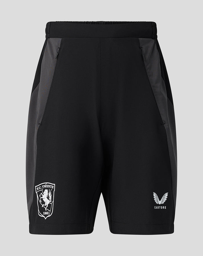 FC Twente Training 26/27 Coaches Long Line Short Met Zakken - Junior - Zwart