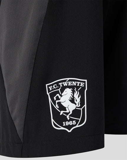 FC Twente Training 26/27 Coaches Long Line Short Met Zakken - Junior - Zwart