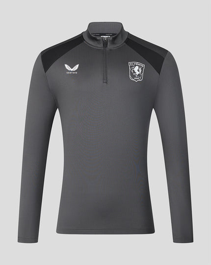 FC Twente Training 26/27 Coaches Midlayer Top - Mannen - Gunmetal