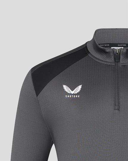 FC Twente Training 26/27 Coaches Midlayer Top - Mannen - Gunmetal