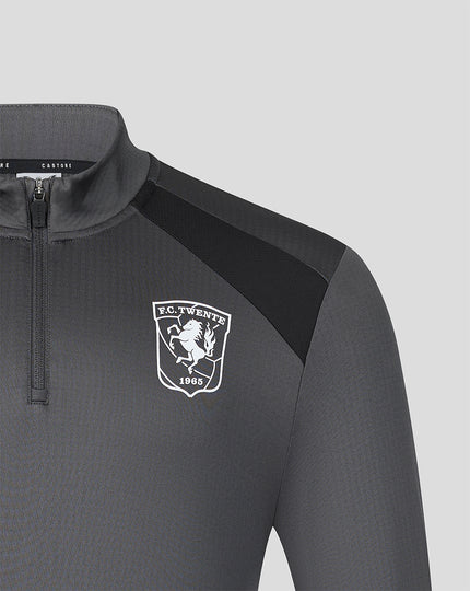 FC Twente Training 26/27 Coaches Midlayer Top - Mannen - Gunmetal