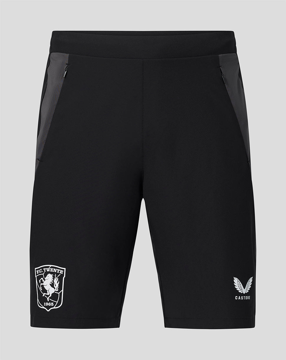 FC Twente Training 26/27 Coaches Long Line Short Met Zakken - Mannen - Gunmetal