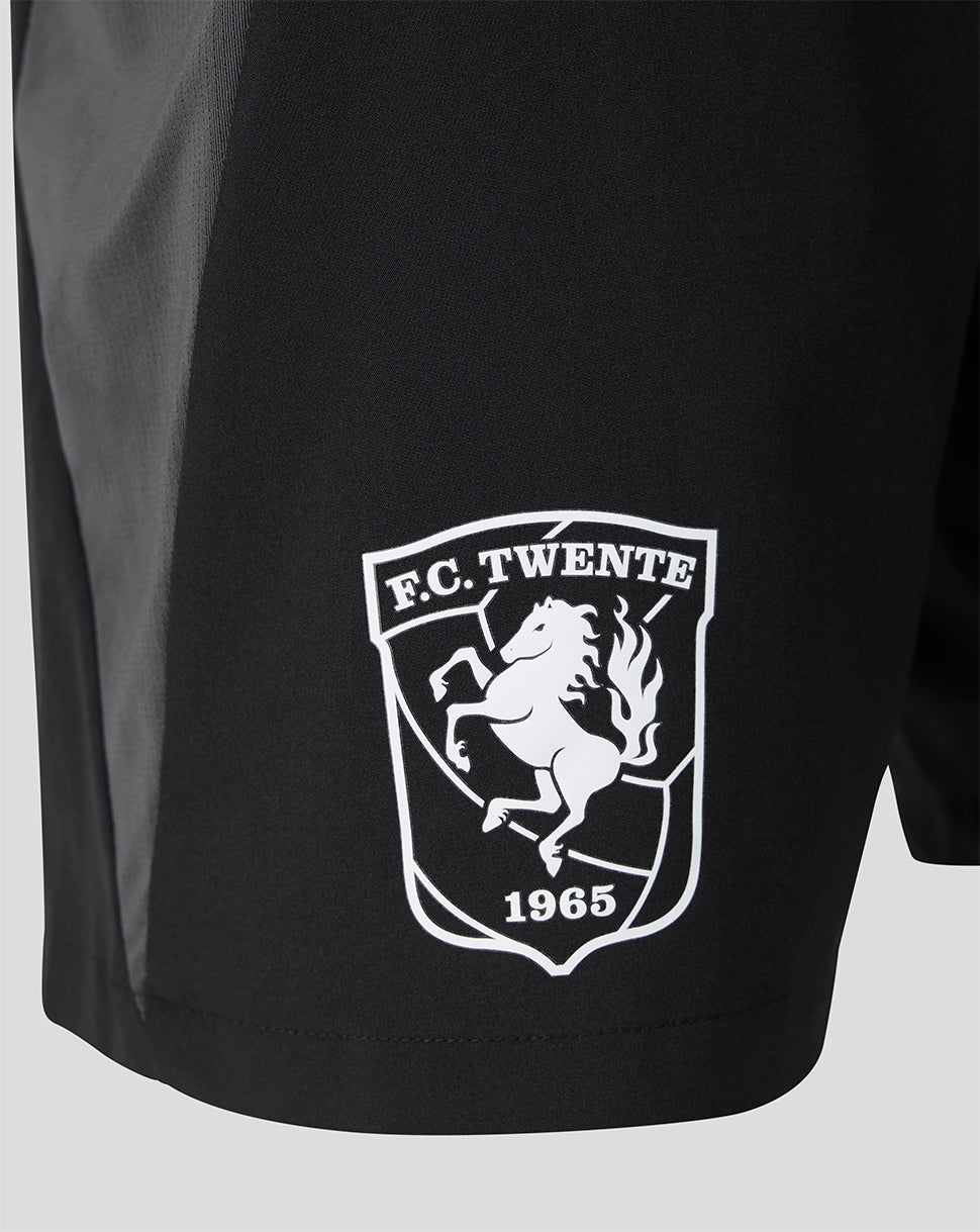 FC Twente Training 26/27 Coaches Long Line Short Met Zakken - Mannen - Gunmetal