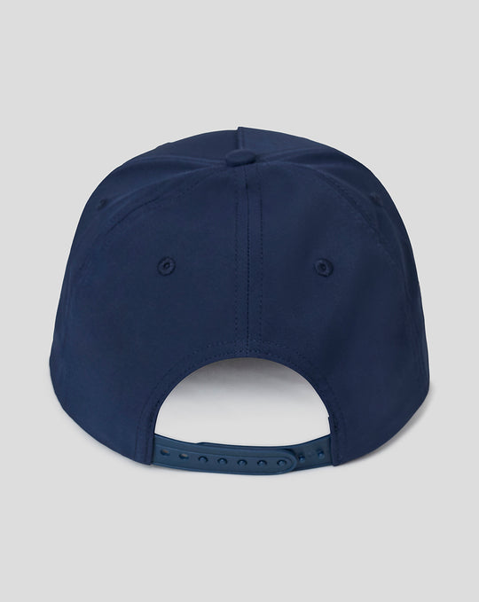 Back view of navy FC Twente cap with adjustable strap