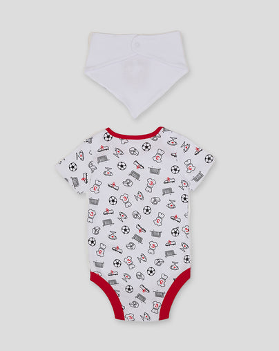 FC TWENTE BABY SET (VEST & SLABBETJE)