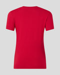 Back view of a red FC Twente Core Crest T-Shirt for women.