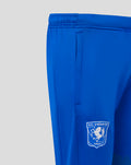 Junior blue FC Twente performance pants with elastic waistband and club crest