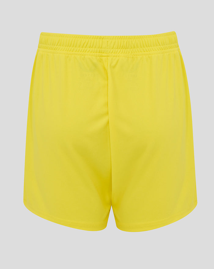 Gele FC Twente keepershort voor junior met elastische taille
