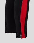 Zwarte FC Twente Matchday broek met rode zijband en een rits bij de enkel