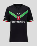 FC Twente third shirt 25/26 junior front view in black with green chevron and red crest