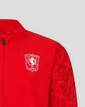 Red FC Twente Matchday jacket with a white crest on the left chest and a full length zipper