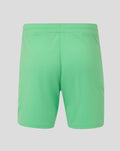 Achterkant van een felgroene FC Twente keepershort met elastische tailleband