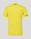 Back view of yellow FC Twente keeper shirt showing 1965 at the neck and a sponsor logo on the sleeve