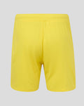 Gele FC Twente Keepershort voor heren 25/26 achterkant met elastische taille en stevige stiknaden