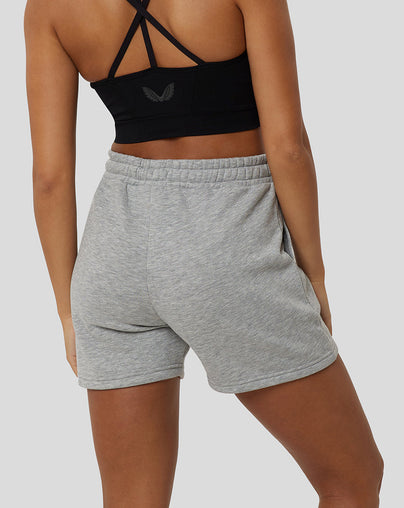 Women's Apex Grey Marl Sweat Shorts