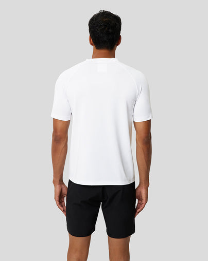 White Protek Short Sleeve Training T-Shirt