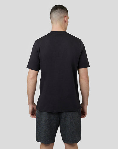 Men's Embroidered Logo T-shirt - Black