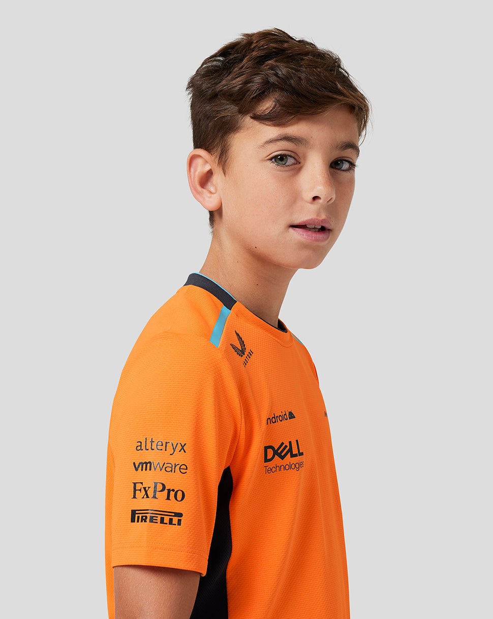 Junior McLaren Set Up T-Shirt Norris - Autumn Glory